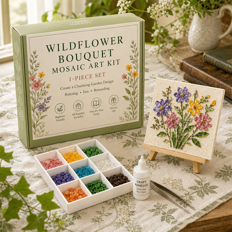 Watering Can Mosaic Art Kit