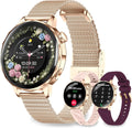 Women Smart Watch: 1.27" Call AnswerIP68 Fitness Tracker (Black)