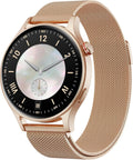 Women Smart Watch: 1.3" AMOLED CallAnswer, Heart Rate/SpO2, 3ATMWaterproof, Sleep Tracker