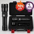 BIGGEST DEAL 70% OFF +🎁Version 2026 Super Bright Ultimate Survival Flashlight|2M+ Sold Worldwide ️🏆80X Brighter Beam|120-Hour Battery |Advanced COB LEDs